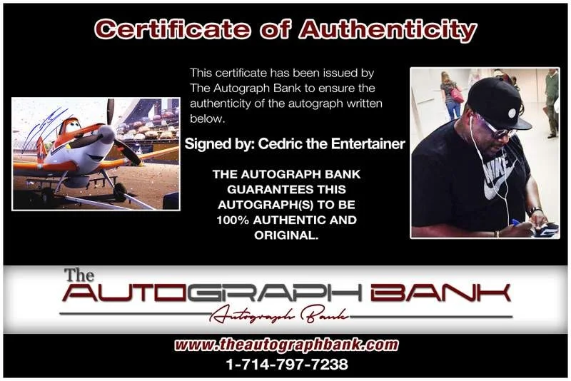 Cedric the Entertainer — Cedric the Entertainer authentic signed 10x15 photo |CERT Autographed A000246, изображение 2