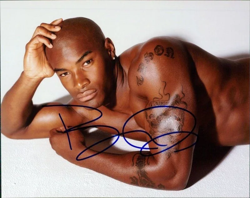 Tyson Beckford — Tyson Beckford authentic signed celebrity 8x10 photo W/Cert Autographed C3