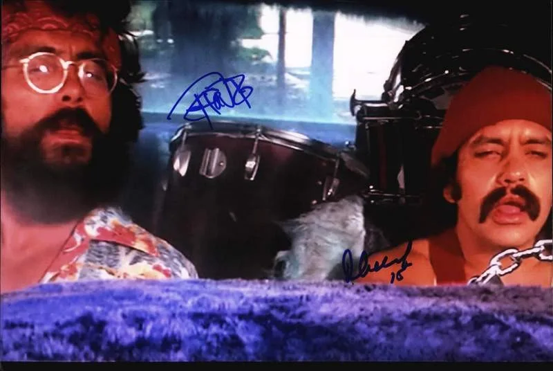 Cheech & Chong — Chong & Cheech authentic signed celebrity 10x15 photo W/Cert Autographed A000378