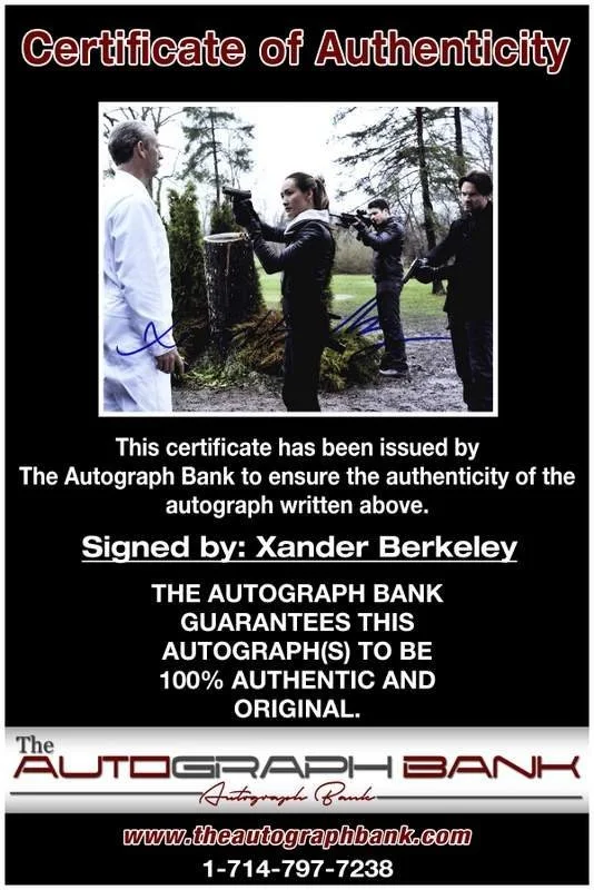 Xander Berkeley — Xander Berkeley authentic signed celebrity 8x10 photo W/Cert Autographed B0002, image 2