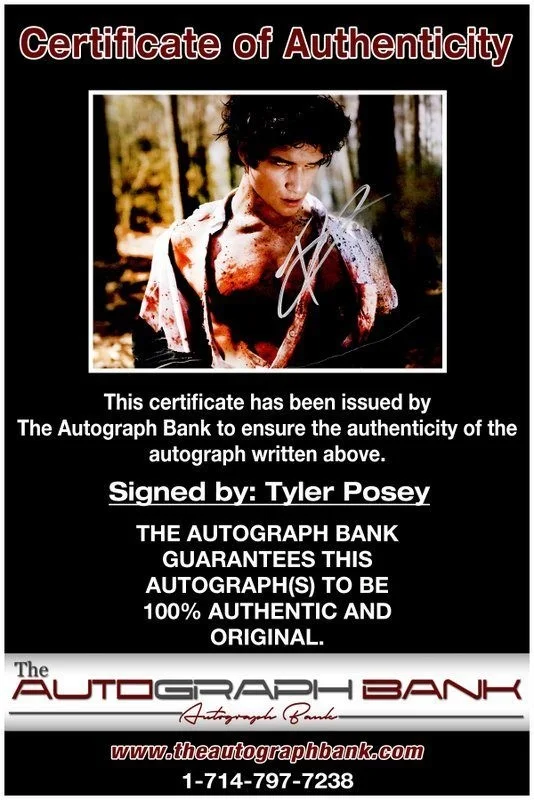 Tyler Posey — Tyler Posey authentic signed celebrity 8x10 photo W/Cert Autographed C1, image 2