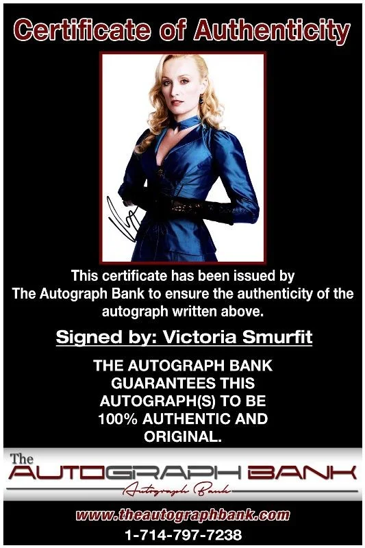Victoria Smurfit — Victoria Smurfit authentic signed celebrity 8X10 photo |CERT Autographed 41916h1, изображение 2