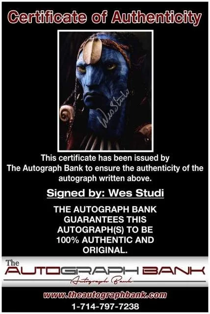 Wes Studi — Wes Studi authentic signed celebrity 8x10 photo W/Cert Autographed (B0001), image 2