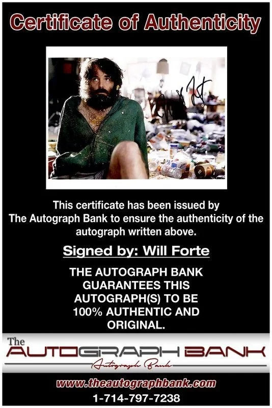 Will Forte — Will Forte authentic signed celebrity 8x10 photo W/Cert Autographed C9, image 2