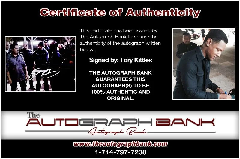 Tory Kittles — Tory Kittles authentic signed celebrity 8x10 photo W/Cert Autographed 2616a, изображение 2
