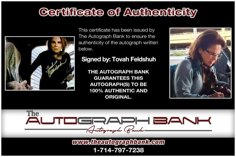 Tovah Feldshuh — Tovah Feldshuh authentic signed celebrity 8x10 photo W/Cert Autographed C14, image 2