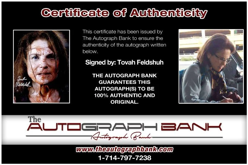 Tovah Feldshuh — Tovah Feldshuh authentic signed celebrity 8x10 photo W/Cert Autographed 127k1, изображение 2