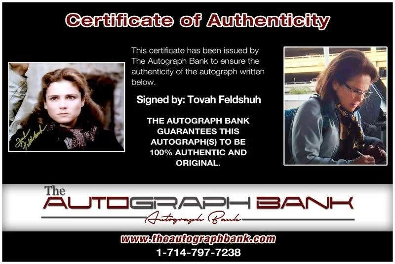 Tovah Feldshuh — Tovah Feldshuh authentic signed celebrity 8x10 photo W/Cert Autographed C8, image 2