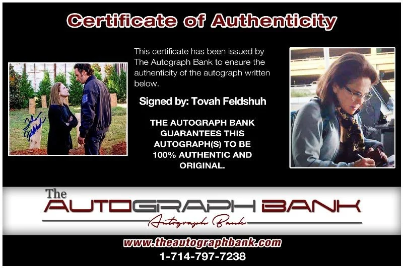 Tovah Feldshuh — Tovah Feldshuh authentic signed celebrity 8x10 photo W/Cert Autographed 2616n, image 2