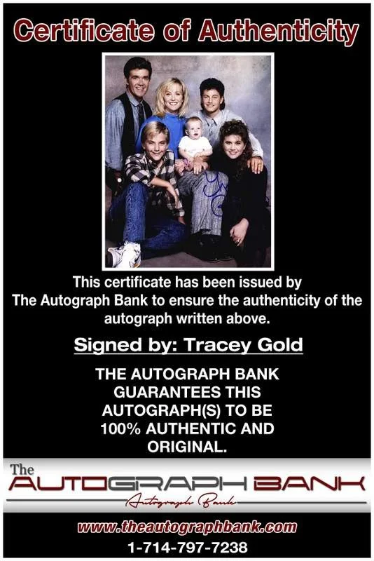 Tracey Gold — Tracey Gold authentic signed celebrity 8x10 W/Certificate Autographed (A0001), изображение 2