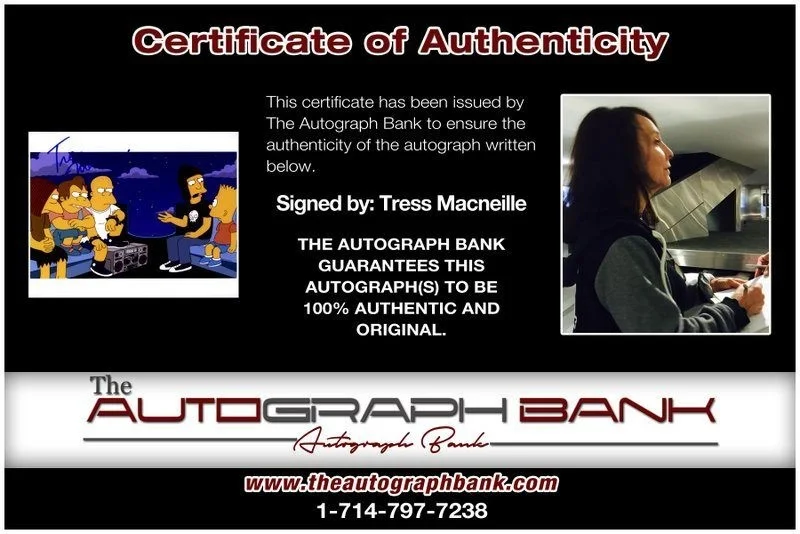 Tress Macneille — Tress Macneille authentic signed celebrity 8x10 photo W/Cert Autographed C5, изображение 2