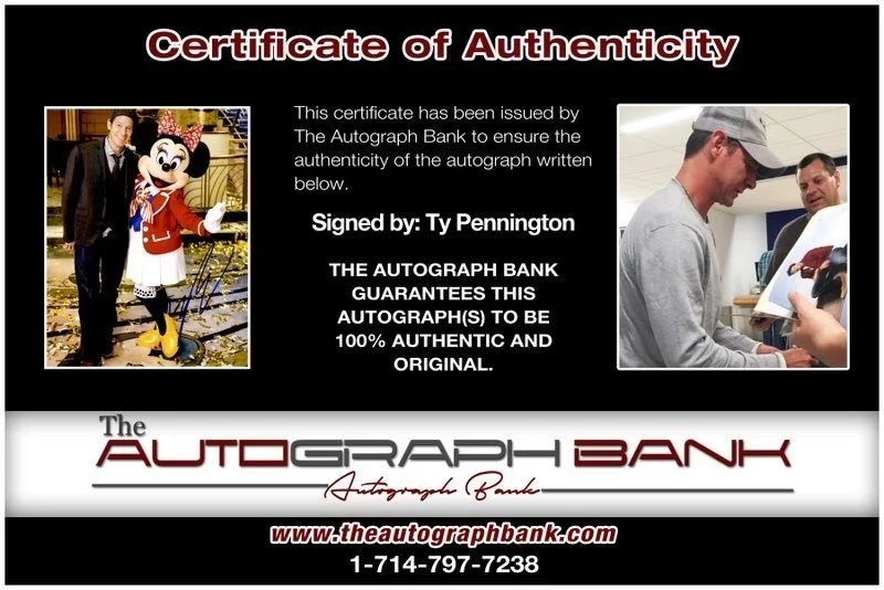 Ty Pennington — Ty Pennington authentic signed celebrity 8x10 photo W/Cert Autographed C2, image 2