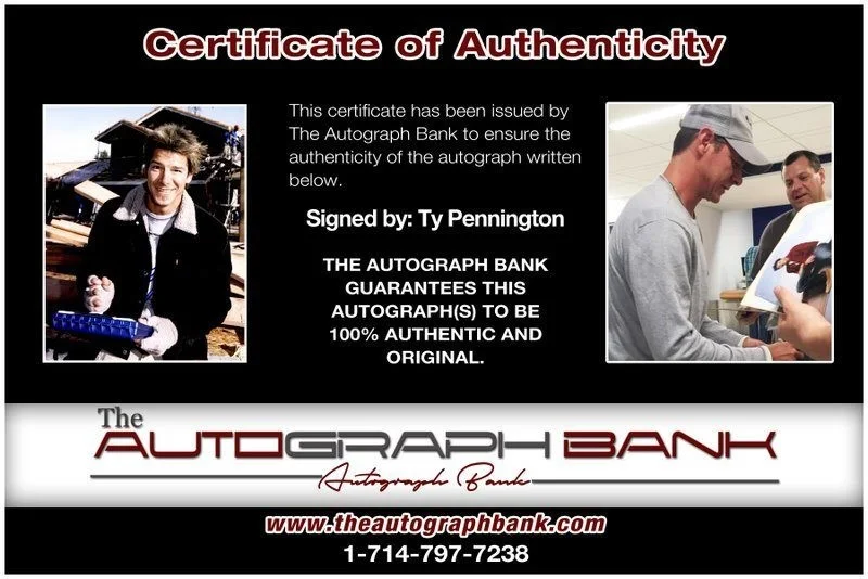 Ty Pennington — Ty Pennington authentic signed celebrity 8x10 photo W/Cert Autographed C3, изображение 2