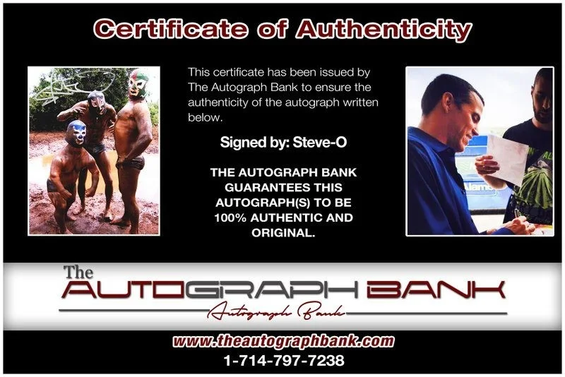 Steve-O — Steve-O authentic signed celebrity 8x10 photo W/Certificate Autographed (D6), image 2