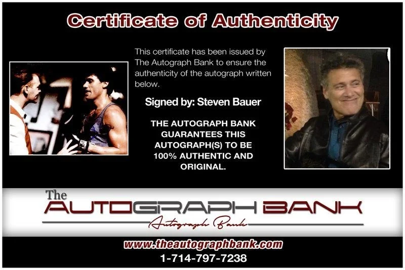 Steven Bauer — Steven Bauer authentic signed celebrity 8x10 photo W/Cert Autographed C38, изображение 2