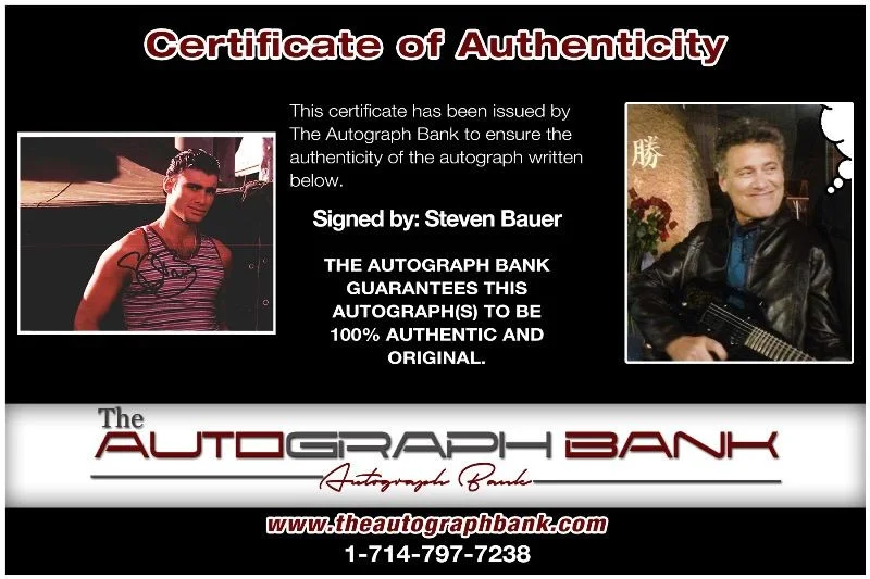Steven Bauer — Steven Bauer authentic signed celebrity 8x10 photo W/Cert Autographed 132716k1, изображение 2