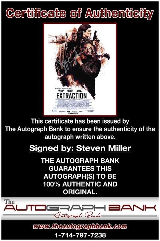 Steven Miller — Steven Miller authentic signed celebrity 8x10 photo W/Cert Autographed D1, image 2