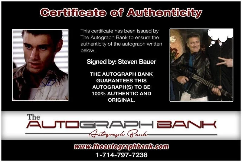 Steven Bauer — Steven Bauer authentic signed celebrity 8x10 photo W/Cert Autographed C3, изображение 2