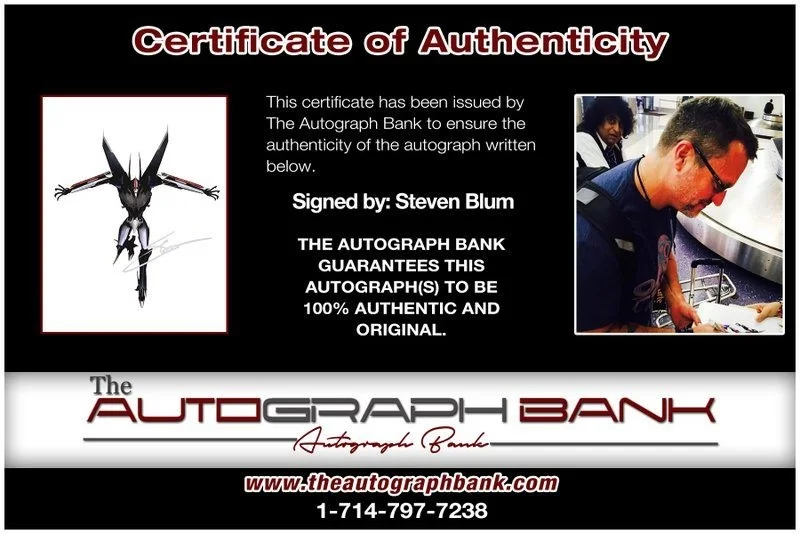 Steven Blum — Steven Blum authentic signed celebrity 8x10 photo W/Cert Autographed D8, image 2