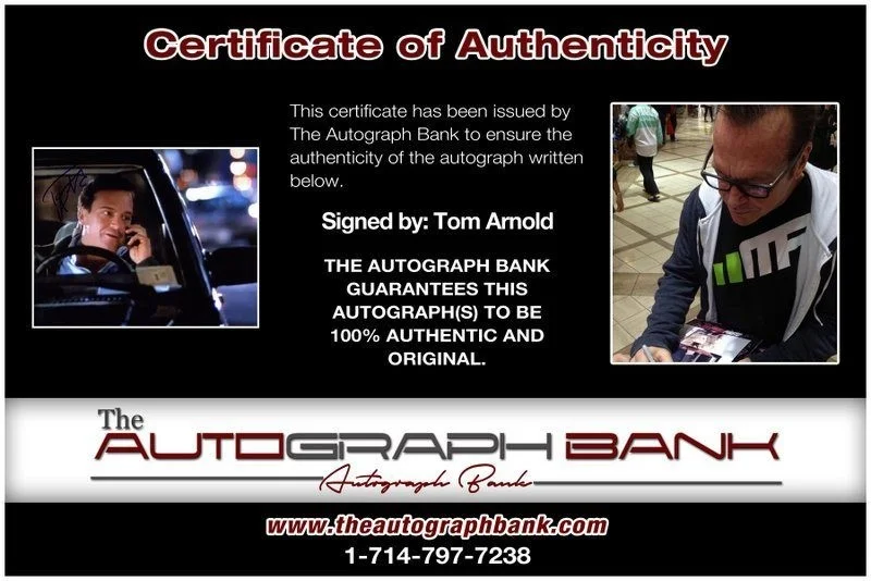 Tom Arnold — Tom Arnold authentic signed celebrity 8x10 photo W/Cert Autographed C8, image 2