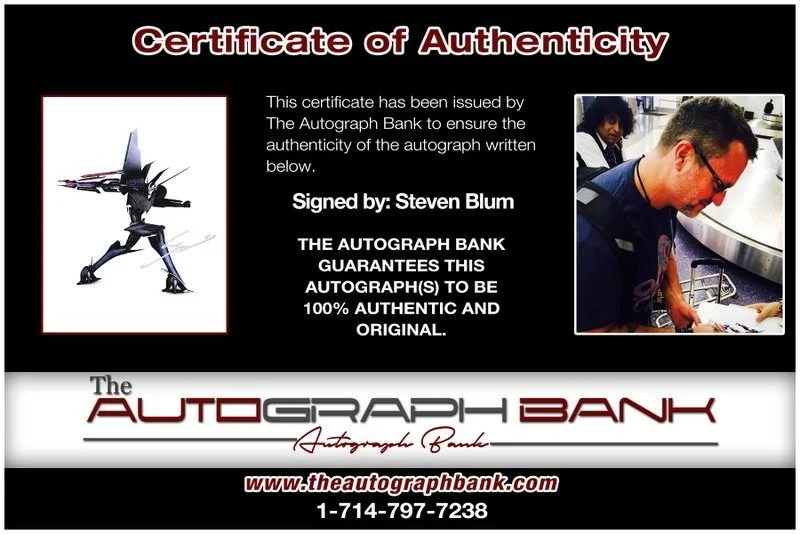 Steven Blum — Steven Blum authentic signed celebrity 8x10 photo W/Cert Autographed D10, image 2