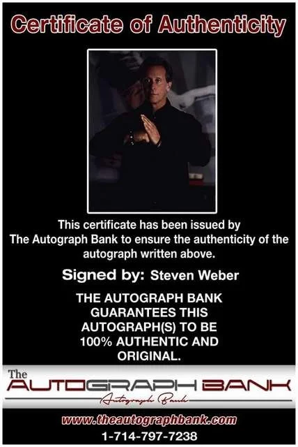 Steven Weber — Steven Weber authentic signed celebrity 8x10 photo W/Cert Autographed (B0713), image 2