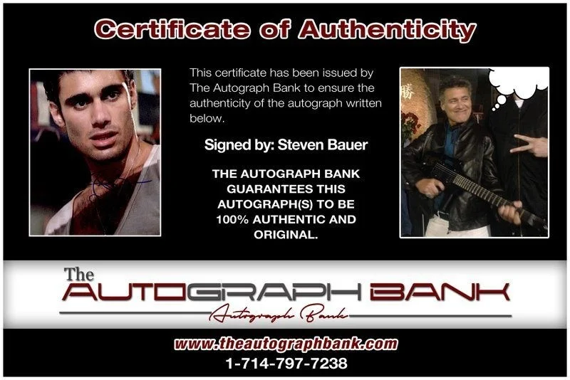 Steven Bauer — Steven Bauer authentic signed celebrity 8x10 photo W/Cert Autographed C5, image 2