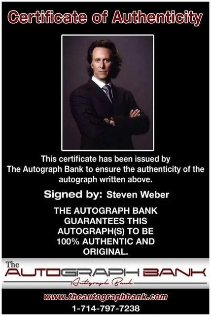 Steven Weber — Steven Weber authentic signed celebrity 8x10 photo W/Cert Autographed (B0714), изображение 2