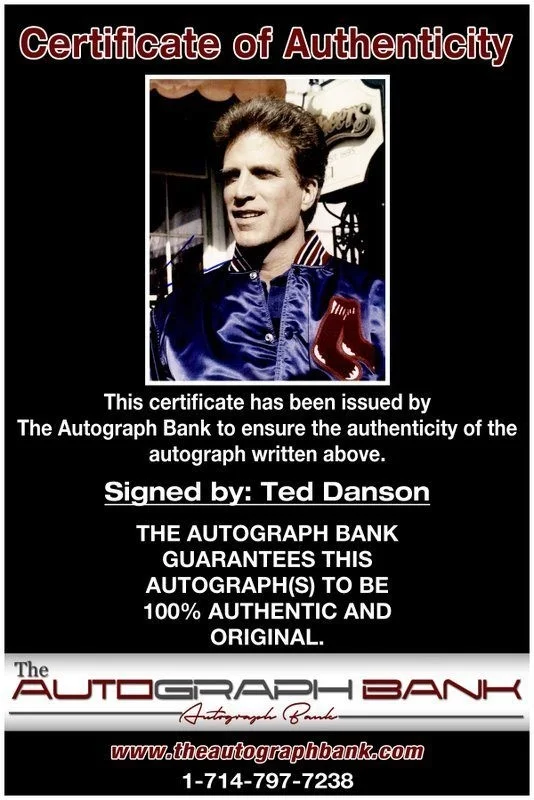 Ted Danson — Ted Danson authentic signed celebrity 8x10 photo W/Cert Autographed C5, image 2