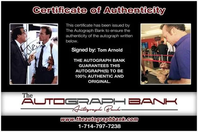 Tom Arnold — Tom Arnold authentic signed celebrity 8x10 photo W/Cert Autographed (B0742), image 2