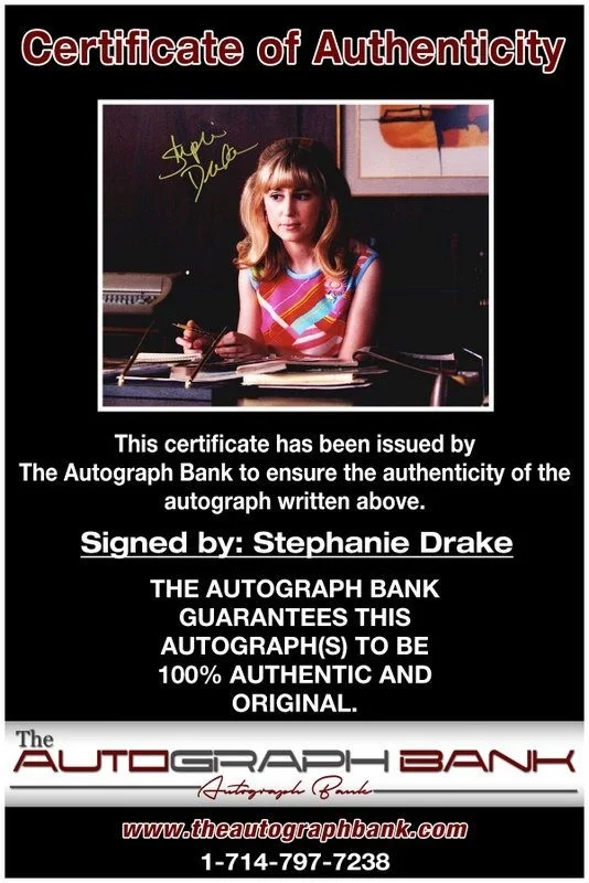 Stephanie Drake — Stephanie Drake authentic signed celebrity 8x10 photo W/Cert Autographed D6, изображение 2