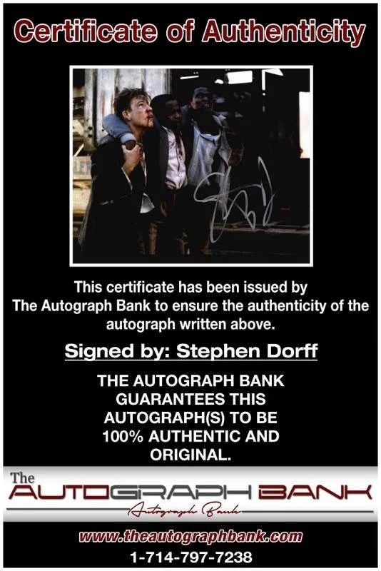 Stephen Dorff — Stephen Dorff authentic signed celebrity 8x10 photo W/Cert Autographed B0009, image 2