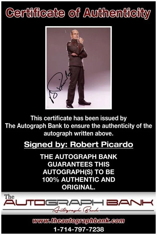 Robert Picardo — Robert Picardo authentic signed celebrity 8x10 photo W/Cert Autographed C3, image 2