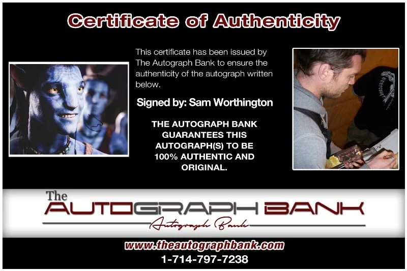 Sam Worthington — Sam Worthington authentic signed celebrity 8x10 photo W/Cert Autographed 40216i1, изображение 2