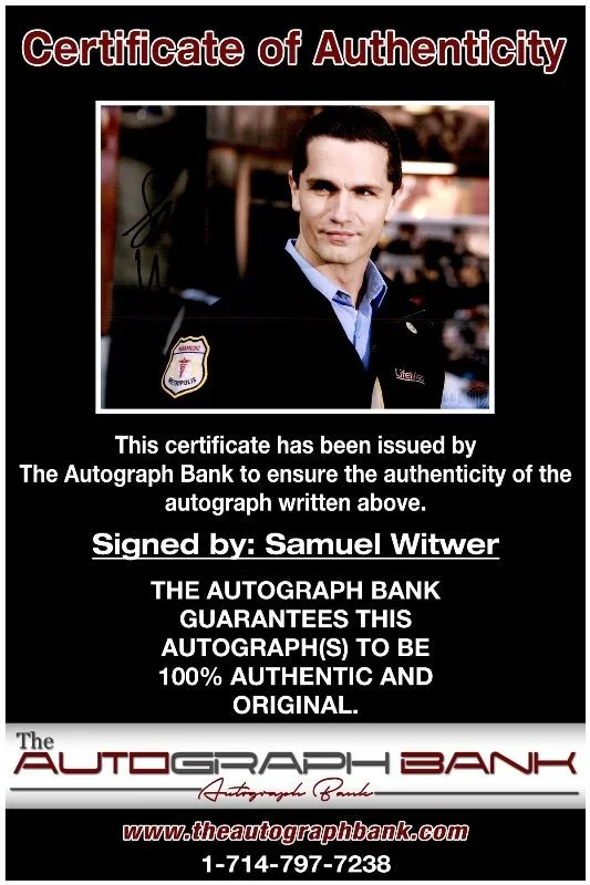 Sam Witwer — Sam Witwer authentic signed celebrity 8x10 photo W/Cert Autographed 2616f, image 2