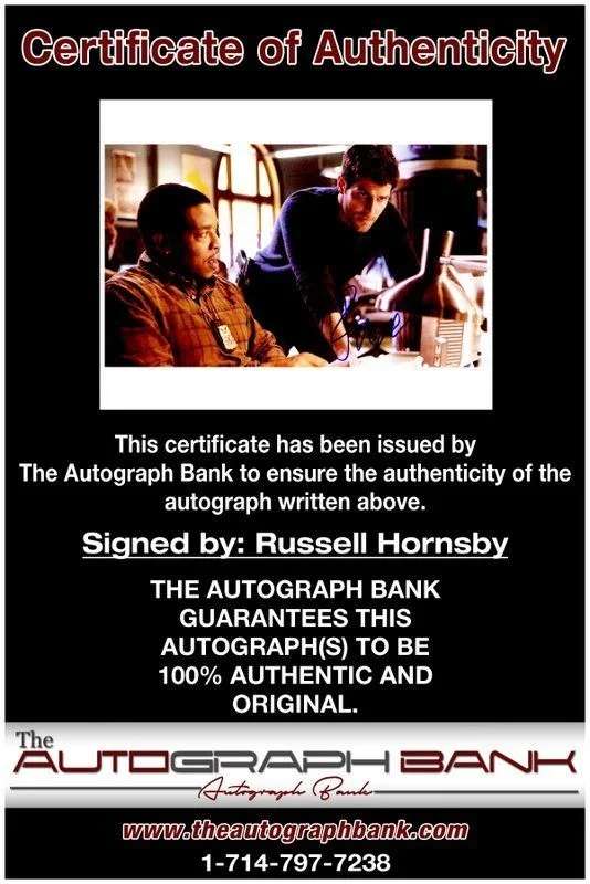 Russell Hornsby — Russell Hornsby authentic signed celebrity 8x10 photo W/Cert Autographed C7, изображение 2