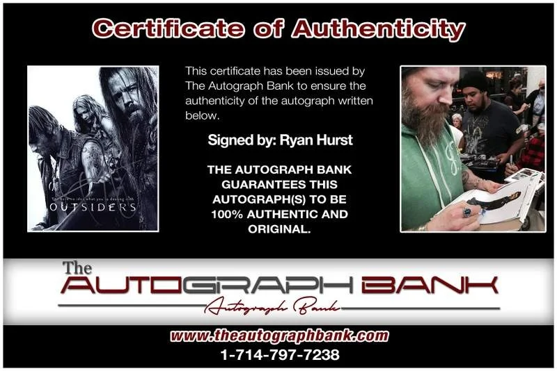 Ryan Hurst — Ryan Hurst authentic signed celebrity 8x10 photo W/Cert Autographed A0005, image 2