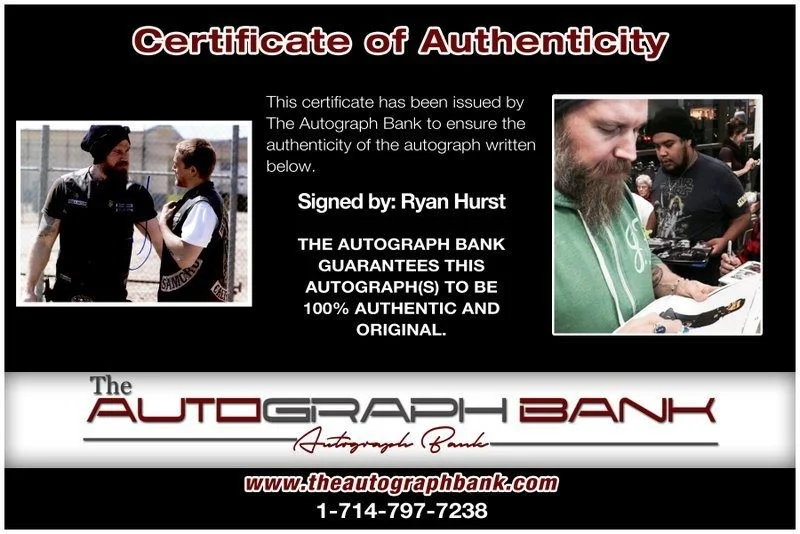 Ryan Hurst — Ryan Hurst authentic signed celebrity 8x10 photo W/Cert Autographed C7, image 2