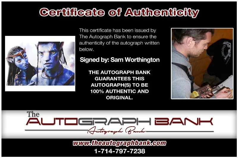 Sam Worthington — Sam Worthington authentic signed celebrity 8x10 photo W/Cert Autographed 40216f1, изображение 2