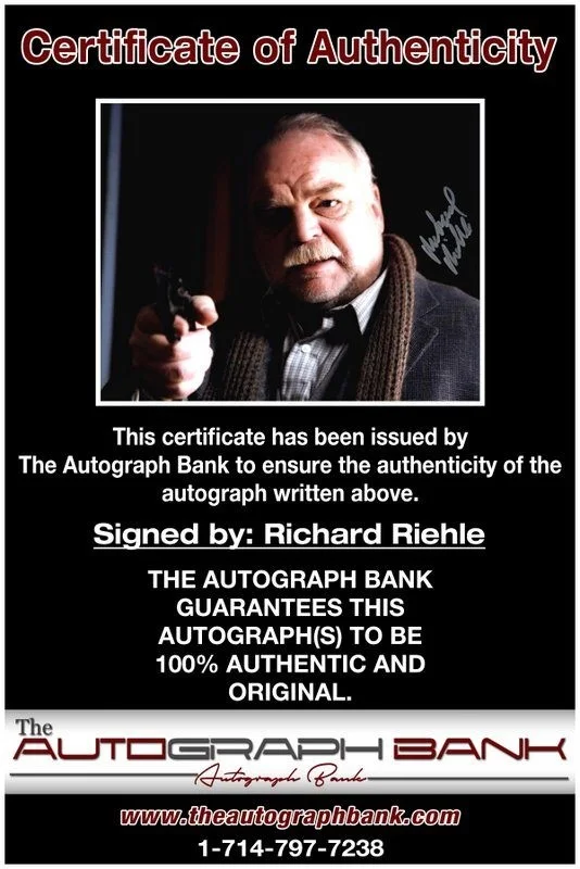 Richard Riehle — Richard Riehle authentic signed celebrity 8x10 photo W/Cert Autographed D13, изображение 2