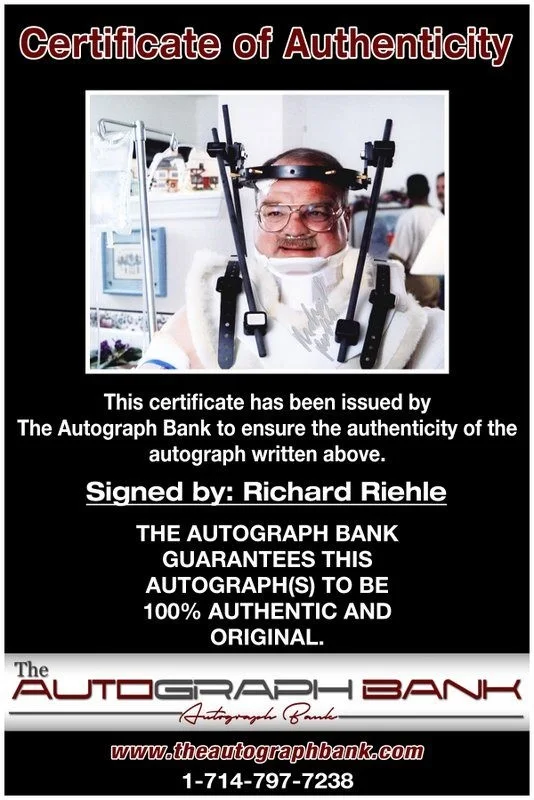 Richard Riehle — Richard Riehle authentic signed celebrity 8x10 photo W/Cert Autographed D5, изображение 2