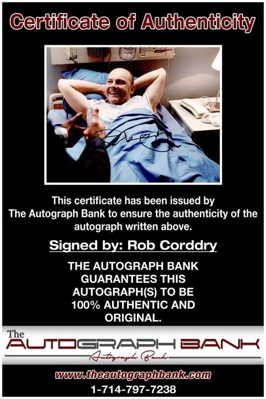 Rob Corddry — Rob Corddry authentic signed celebrity 8x10 photo W/Cert Autographed C5, image 2