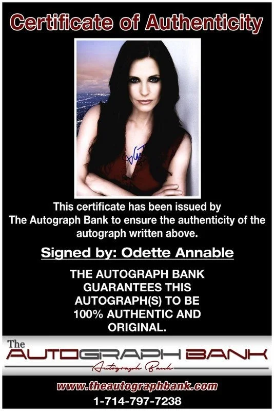 Odette Annable — Odette Annable authentic signed celebrity 8x10 photo W/Cert Autographed D11, image 2