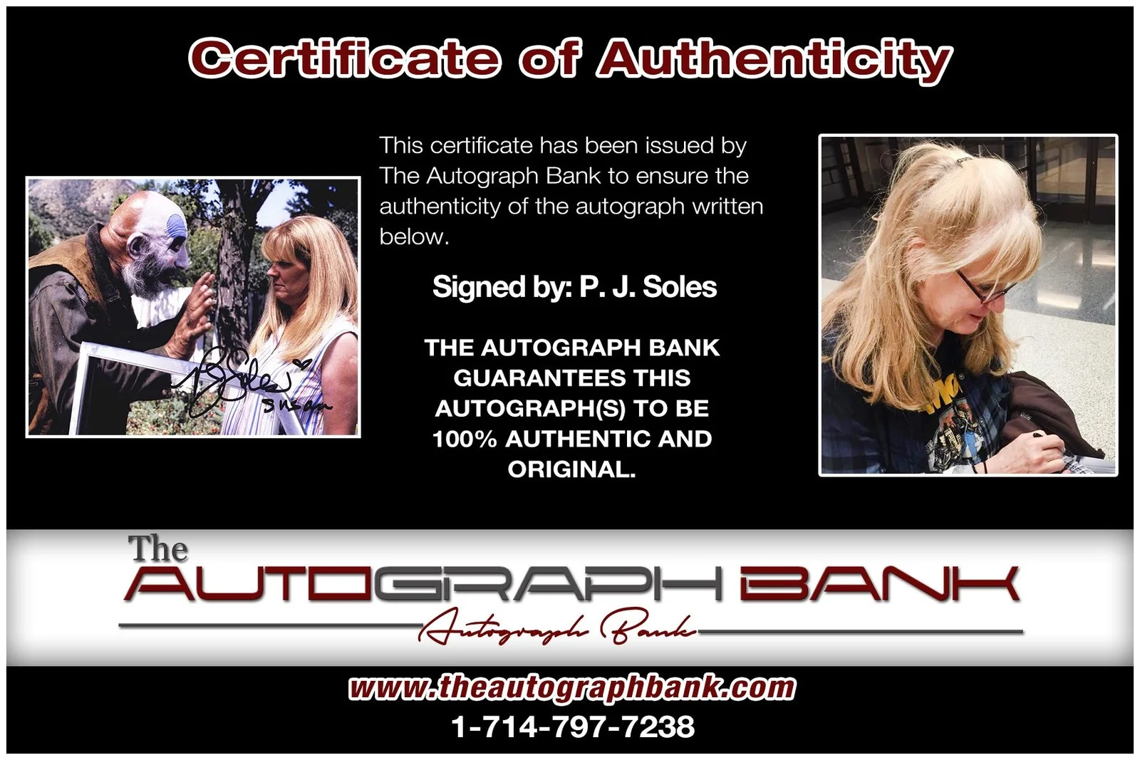 P. J. Soles — P. J. Soles authentic signed celebrity 8x10 photo W/Cert Autographed A1, изображение 2