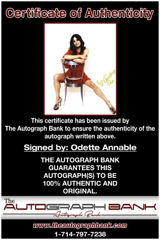 Odette Annable — Odette Annable authentic signed celebrity 8x10 photo W/Cert Autographed D9, image 2