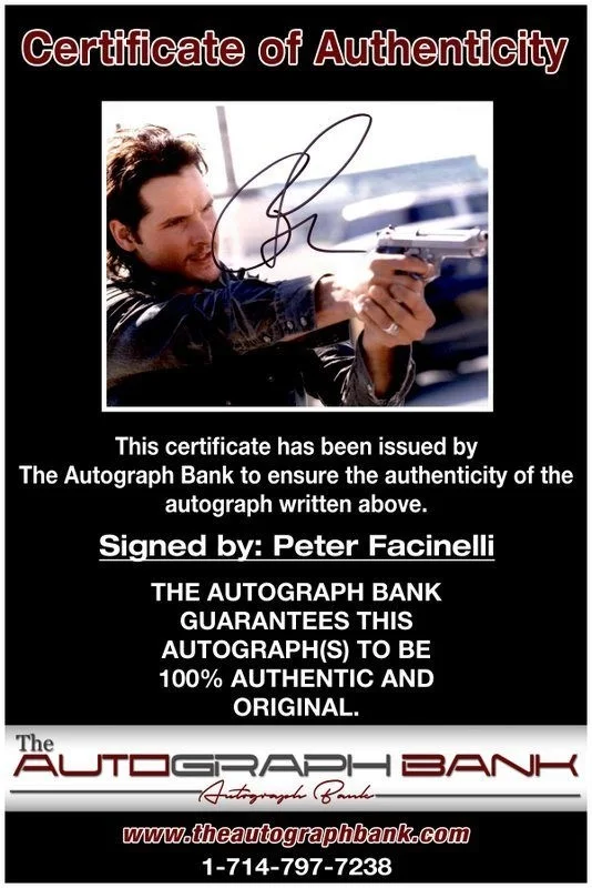 Peter Facinelli — Peter Facinelli authentic signed celebrity 8x10 photo W/Cert Autographed C11, image 2