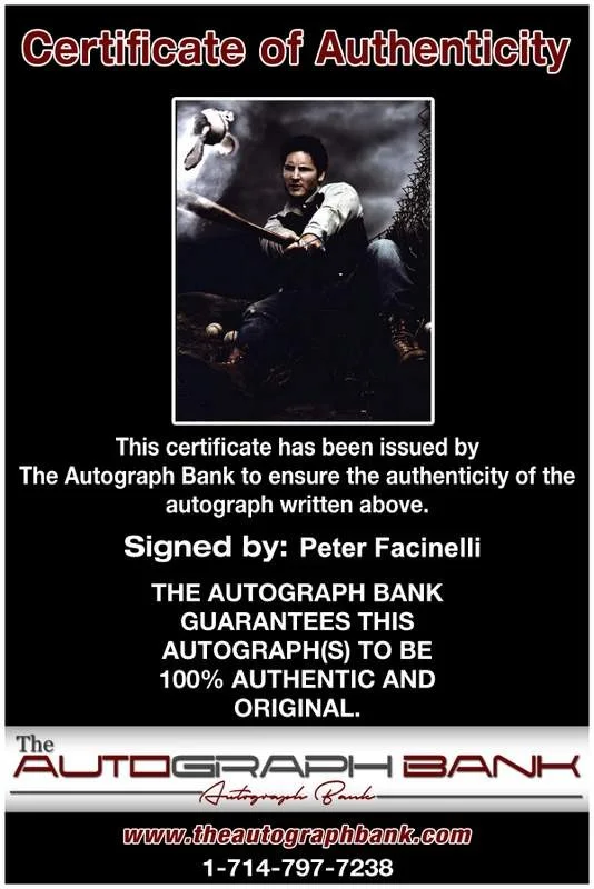 Peter Facinelli — Peter Facinelli signed celebrity 8x10 photo W/Certificate (C14), image 2