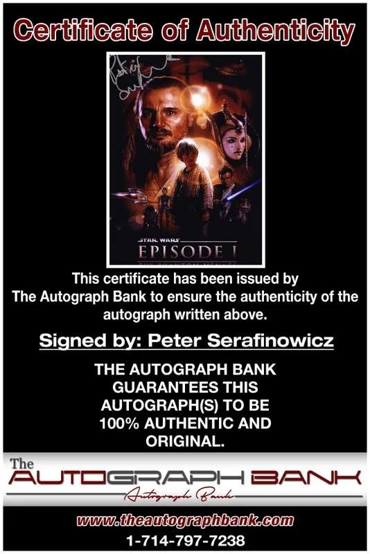 Peter Serafinowicz — Peter Serafinowicz authentic signed celebrity 8x10 W/Cert Autographed A0001, image 2