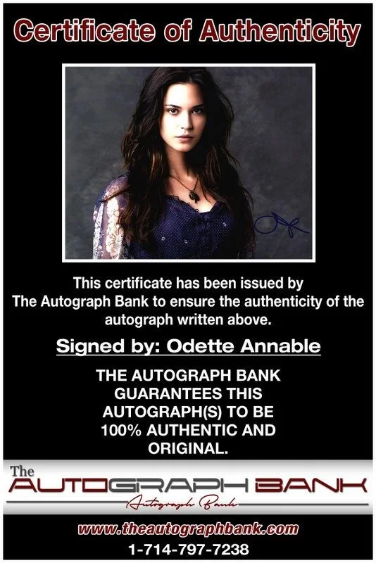 Odette Annable — Odette Annable authentic signed celebrity 8x10 photo W/Cert Autographed D8, image 2