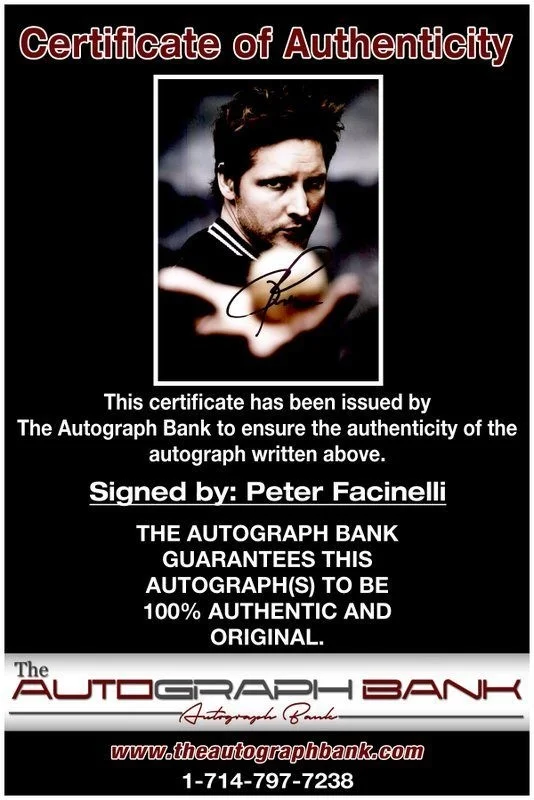 Peter Facinelli — Peter Facinelli authentic signed celebrity 8x10 photo W/Cert Autographed C25, image 2